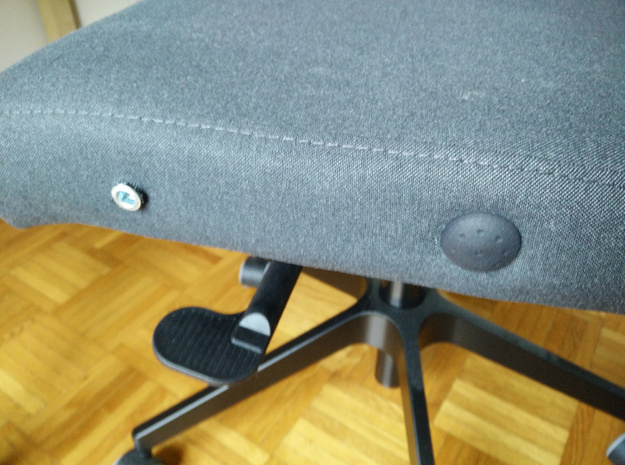 Ikea Markus Chair Thread-cap in Black Natural Versatile Plastic