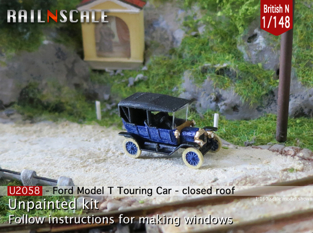 Ford Model T - closed roof (British N 1:148)