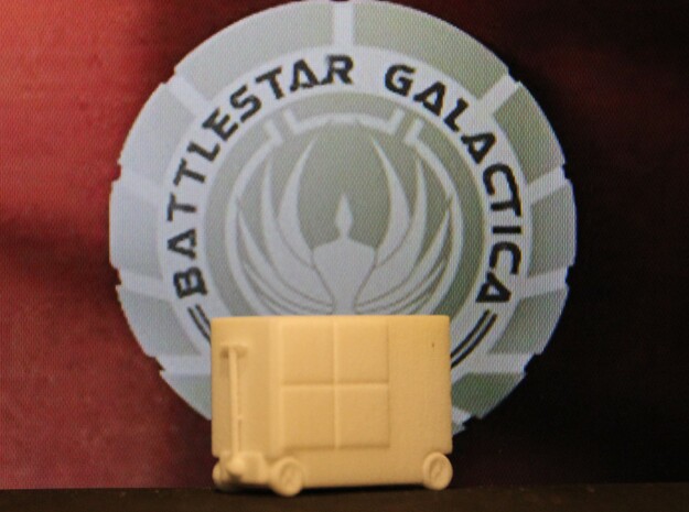 Pit Box, Toolbox (BSG-TRS, Galactiguise.com) in White Natural Versatile Plastic: 1:18