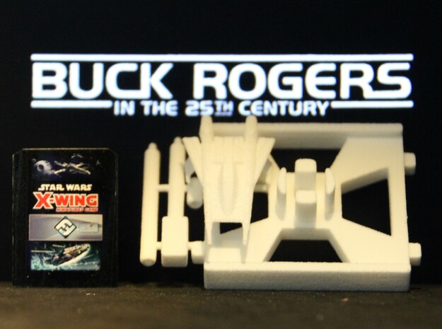 Thunder Fighter, X-Wing Base (Buck Rogers), 1/270