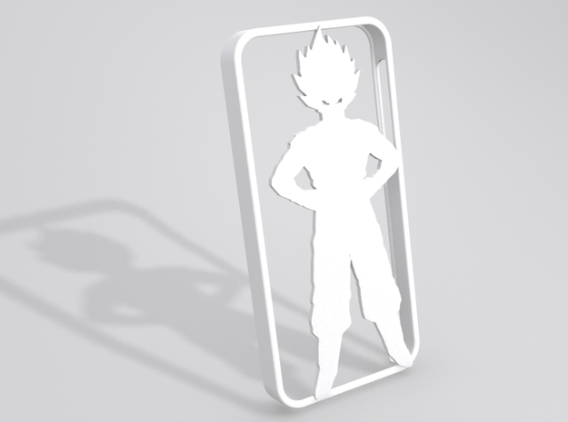 Goku iPhone 5 case in White Natural Versatile Plastic