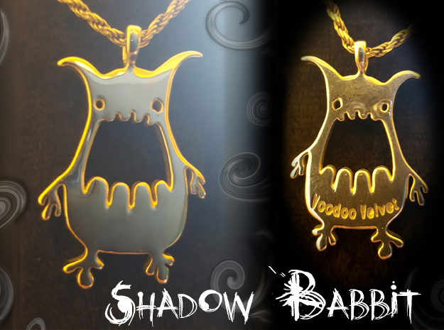 Shadow Babbit in Polished Silver
