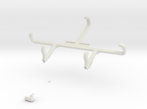 Controller mount for PS4 & Allview Impera M in White Natural Versatile Plastic