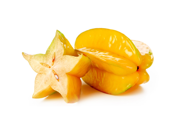 Poly Star Fruit Jewel in White Natural Versatile Plastic