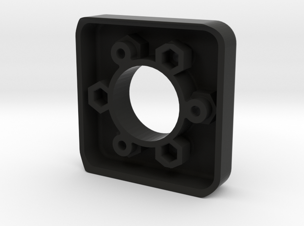 Fanatec 52mm to 50.8mm Adapter in Black Natural Versatile Plastic