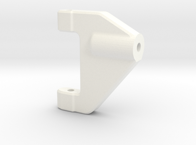 NS-UpperArm-Right-V2 in White Processed Versatile Plastic