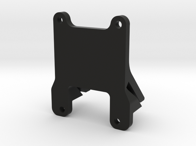 QAV 45° GoPro Mount for Modular Mounting System in Black Natural Versatile Plastic