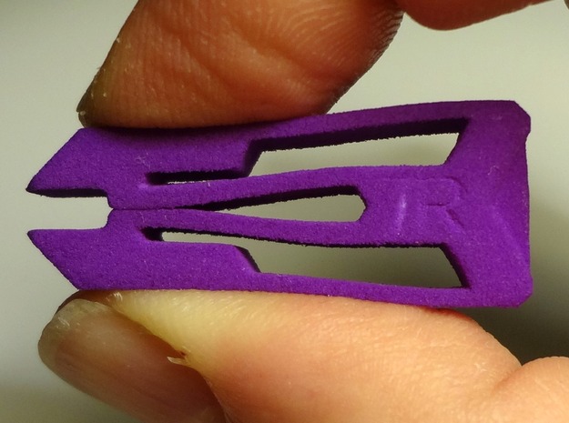 Tweezers 7R in Purple Processed Versatile Plastic