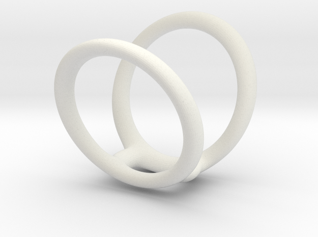 Ring splint sizes 7/5 10  in White Natural Versatile Plastic