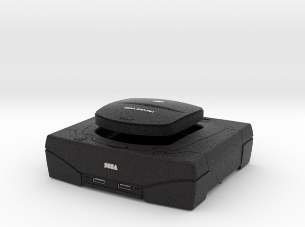 1:6 Sega Saturn (Black) in Full Color Sandstone