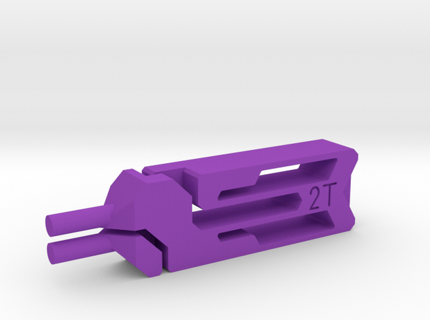 Tweezers 2T in Purple Processed Versatile Plastic