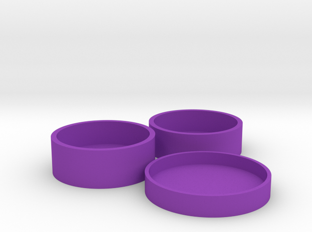 Okito Boston Set USA Quarter in Purple Processed Versatile Plastic