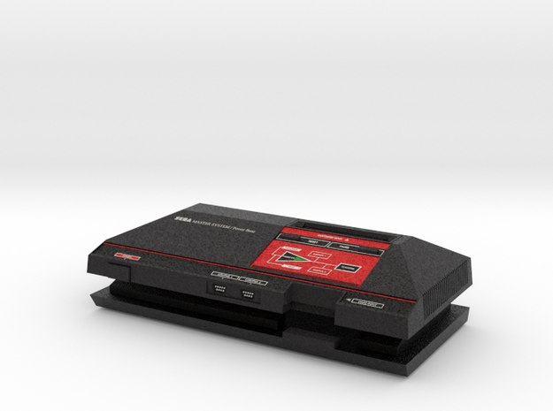 1:6 Sega Master System in Full Color Sandstone