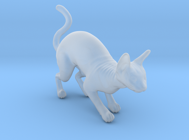 1/22 Sphynx Standing in Smooth Fine Detail Plastic