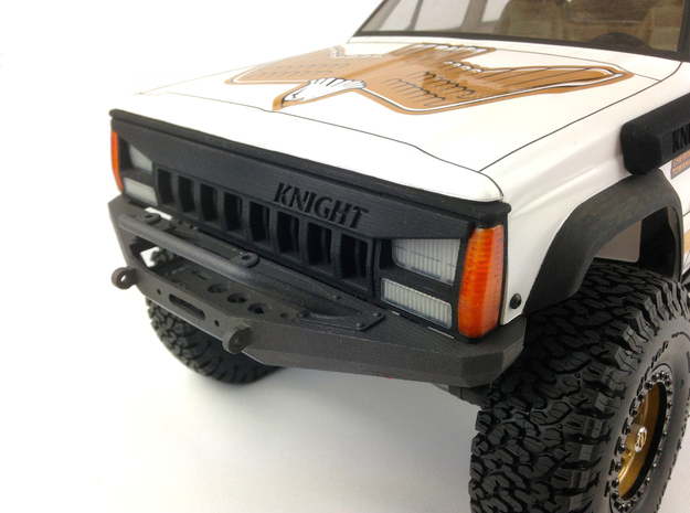 XJ10001 XJ ANGRY Grill (for Pro-Line XJ) in Black Natural Versatile Plastic