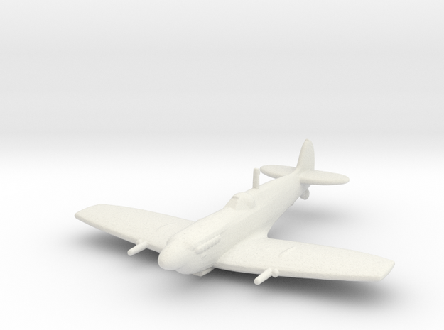 Supermarine Seafire Mk.IIC & Mk.III in White Natural Versatile Plastic: 1:200