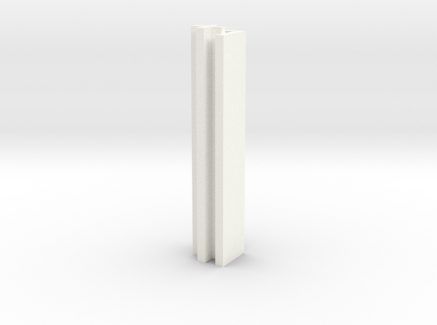 Set-1 Wall Connector - Outside Corner in White Processed Versatile Plastic