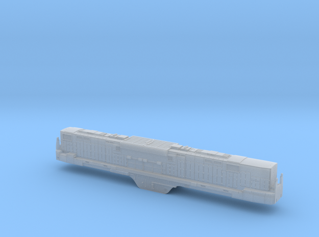 N Scale Alco C-855B Locomotive Shell Only-No Parts in Tan Fine Detail Plastic