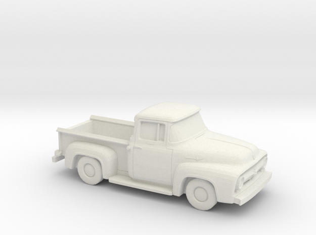 1956 Ford F100 3,5 Inch length in White Natural Versatile Plastic