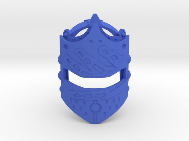 Toa Helryx's Mask of Psychometry in Blue Processed Versatile Plastic