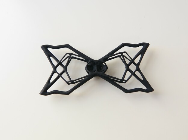 Bow Tie  in Black Natural Versatile Plastic