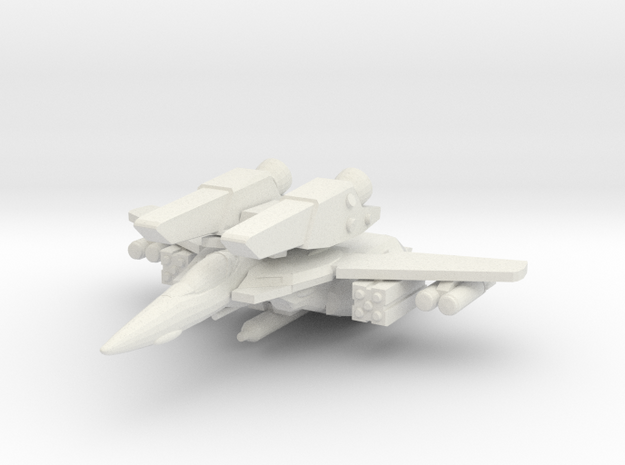 VF-1A Super 1/285 in White Natural Versatile Plastic