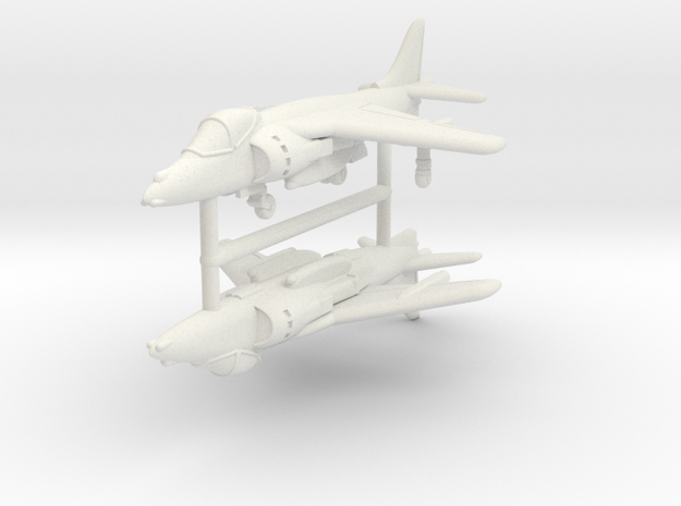 1/350 Harrier GR7/9 (x2) in White Natural Versatile Plastic