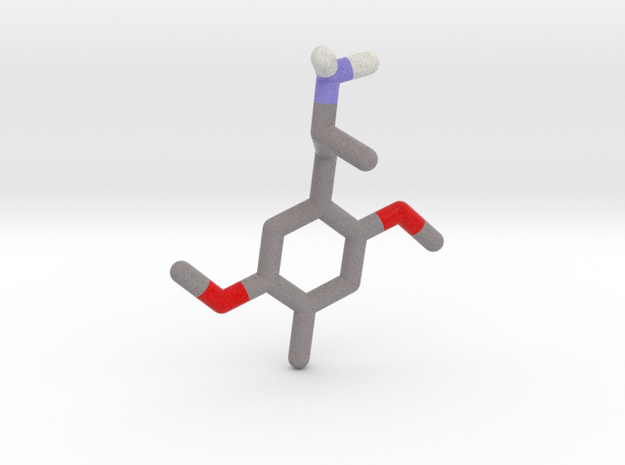 DOM (2,5-dimethoxy-4-methyl-amphetamine) in Full Color Sandstone