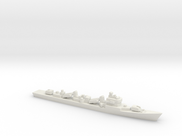 Type 051 Destroyer, 1/1800 in White Natural Versatile Plastic