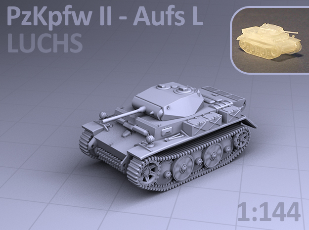 PzKpfw II ausf L - LUCHS in Smooth Fine Detail Plastic