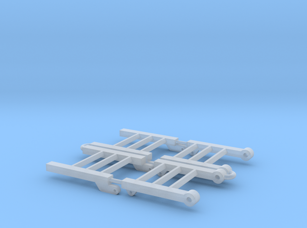 1/64 Danahoo trailer ramps in Smooth Fine Detail Plastic