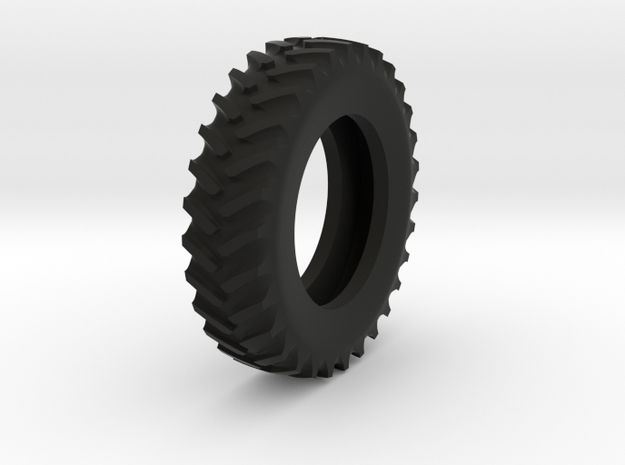 Tractor 5c Hollowed 1/64 scale / 18.4-R42 tire in Black Natural Versatile Plastic