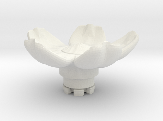 FLEURISSANT - Flower #1 in White Natural Versatile Plastic