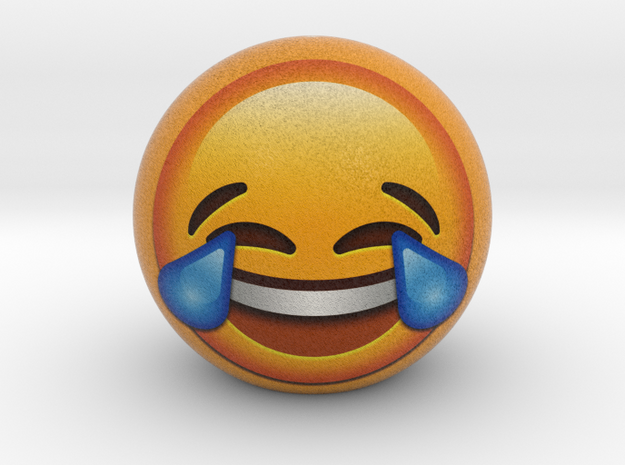 SmileBall / EmojiBall 3D - Give a smile to everyon in Full Color Sandstone
