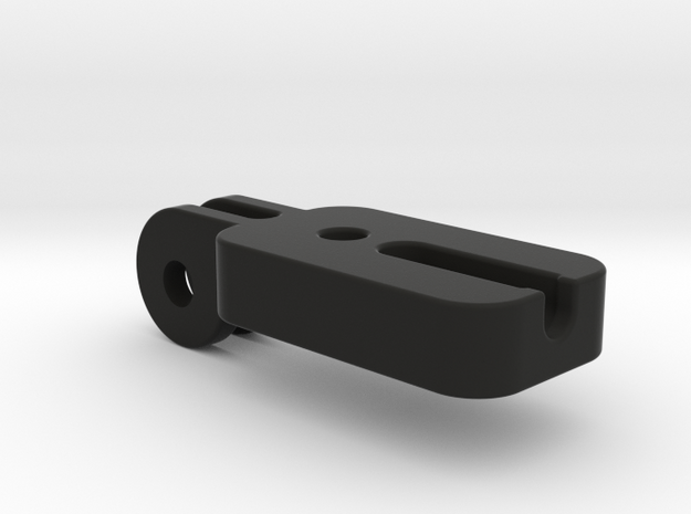 Camera mount bike headlamp mount V1.0 in Black Natural Versatile Plastic