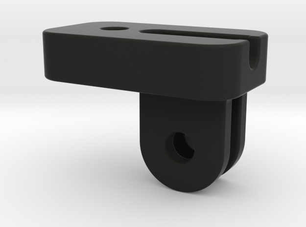 Camera mount bike headlamp mount V1.1 in Black Natural Versatile Plastic