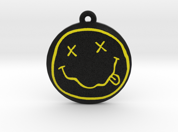 Nirvana Logo Pendant / Ornament in Full Color Sandstone