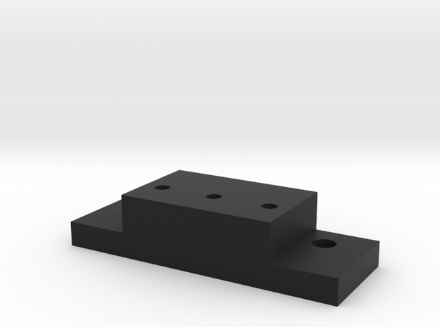 Lionel & MTH O Scale ALCo PA-1 Coupler Mount in Black Natural Versatile Plastic