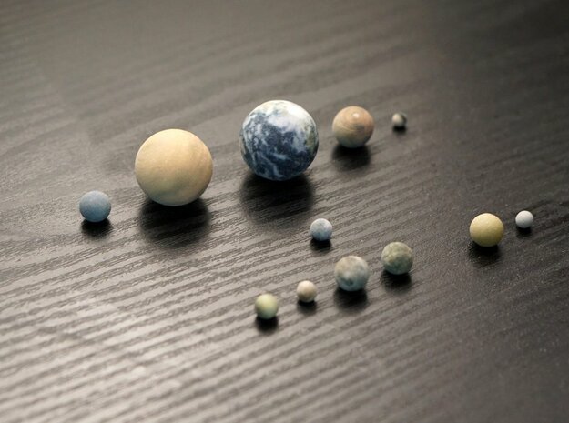 Tiny 12 object set in Full Color Sandstone