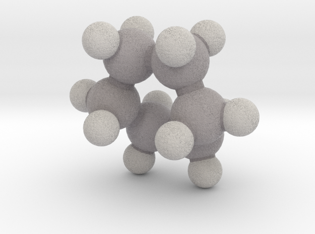 Cyclohexane (boat) in Full Color Sandstone