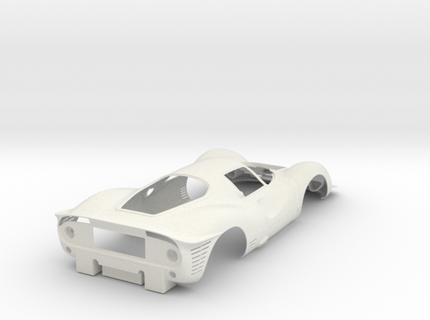 Ferrari 330 P4 - Kit 01 in White Natural Versatile Plastic