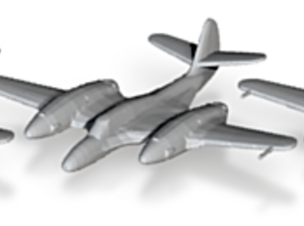 McDonnell XP-67 'Moonbat' 1:200 x3 FUD in Tan Fine Detail Plastic