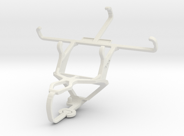 Controller mount for PS3 & Philips S309 in White Natural Versatile Plastic