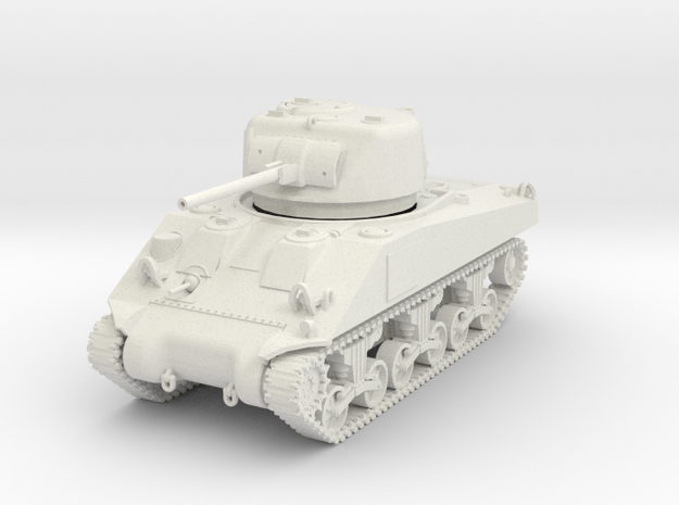 PV141A M4 Sherman (Mid Production) (28mm) in White Natural Versatile Plastic