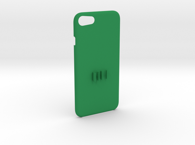 iPhone 7 Headphone Adapter Case in Green Processed Versatile Plastic