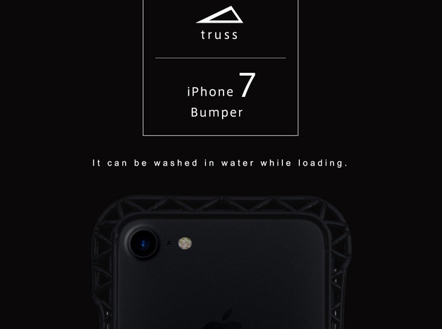 iPhone7​​/8/New SE Bumper 「truss」