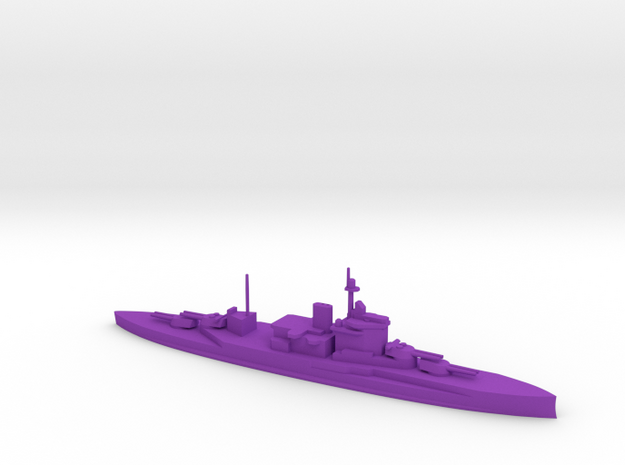 1/1200 Warspite in Purple Processed Versatile Plastic