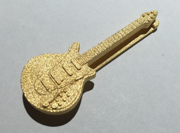 Red Special Tiepin in Natural Brass