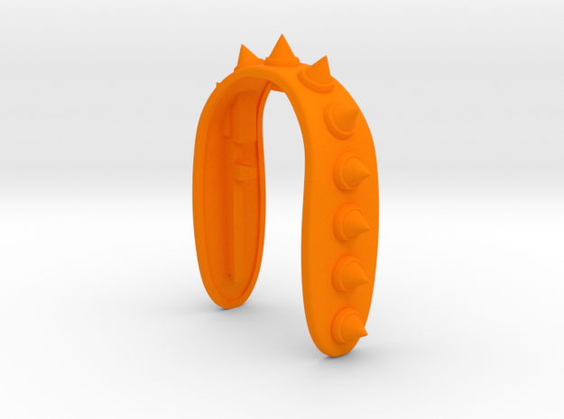 KEY FOB SPIKE 2   in Orange Processed Versatile Plastic