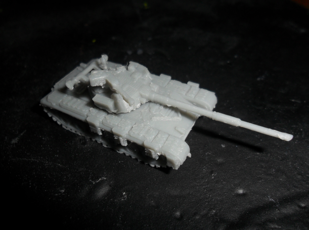 MG144-R17A T-64A (with gill armour) in White Natural Versatile Plastic